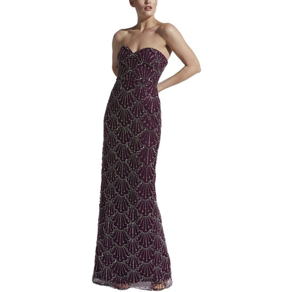 Theia Womens Tessa Cocktail Dress